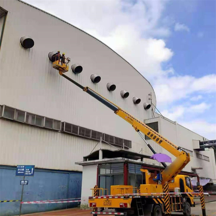 沙湖镇高空作业车出租服务：专业广告牌安装解决方案